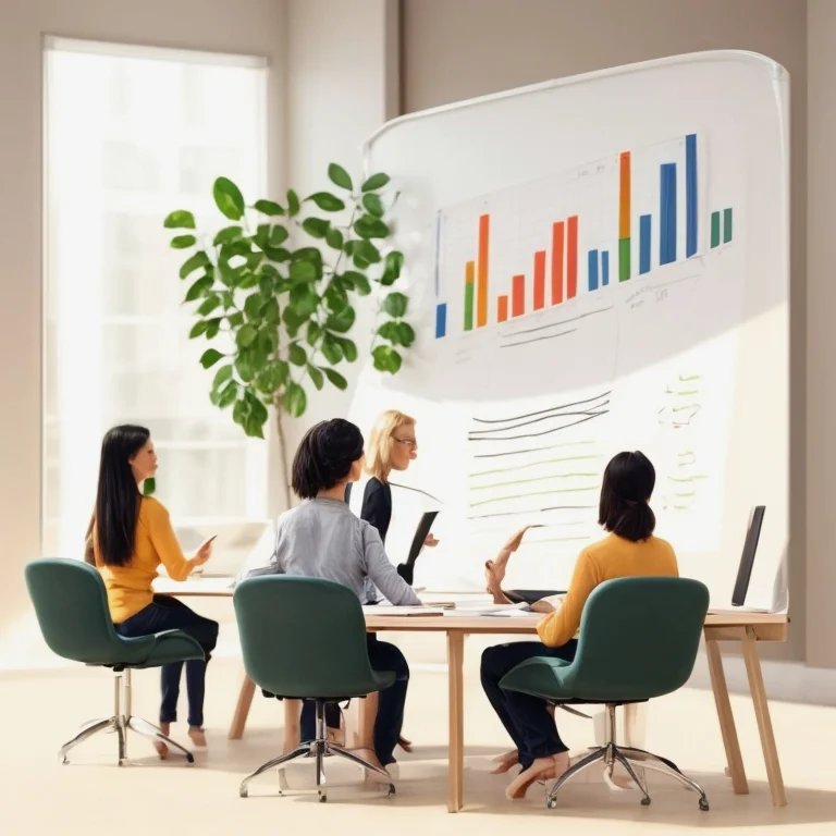 قائد يستعرض مفاهيم القيادة الروحية مع فريق عمله